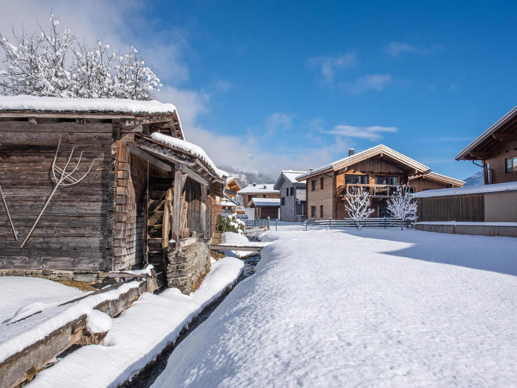 The Village Chalet Stone House Wald im Pinzgau Εξωτερικό φωτογραφία